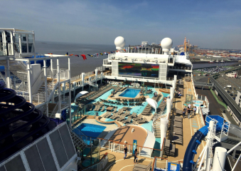 Bild Premierenfahrt mit der Norwegien Bliss  von Bremerhaven nach Southhampton Reisebericht